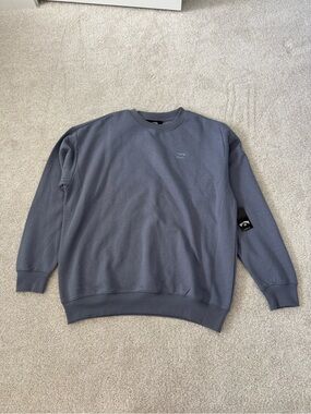Billabong Unisex Crewneck Sweatshirt - Slate Blue NWT size M